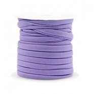 Stitched elastisch Ibiza koord 4mm Dark lilac